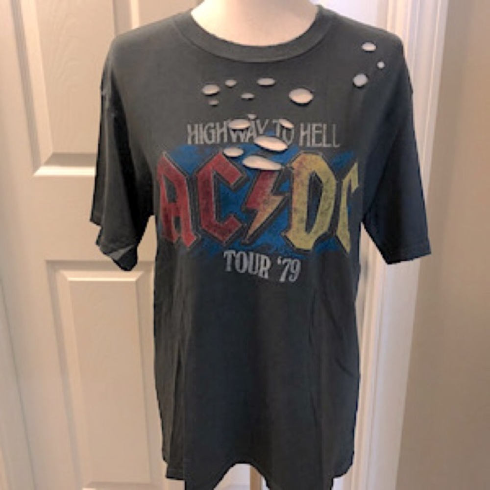 “NEW” Daydreamer AC/DC Highway to Hell 1979 Tour T-Shirt